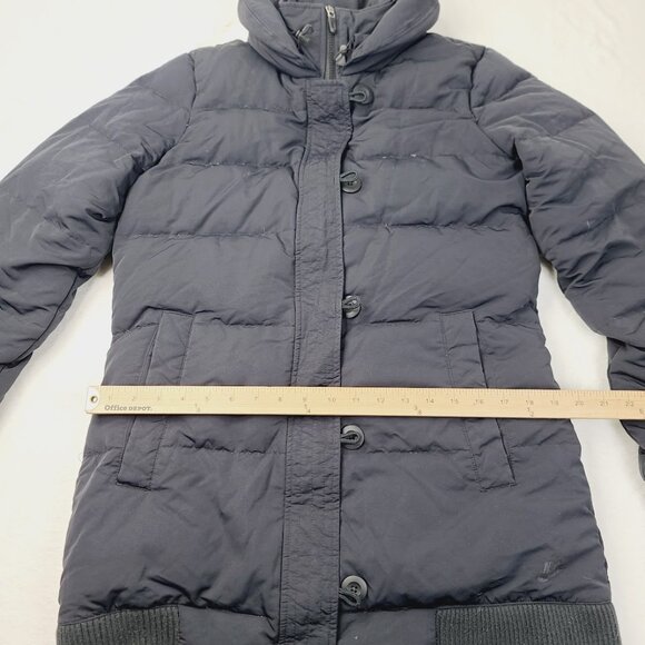 Nike Women's Black 550 Fill Power Goose Down Padded Snow Parka Jacket Size M - Picture 4 of 6
